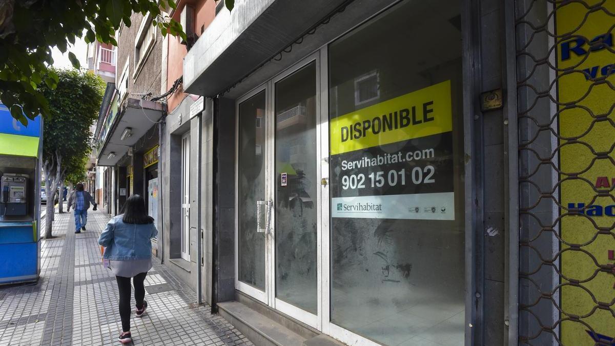 Un local comercial en venta en Las Palmas de Gran Canaria.