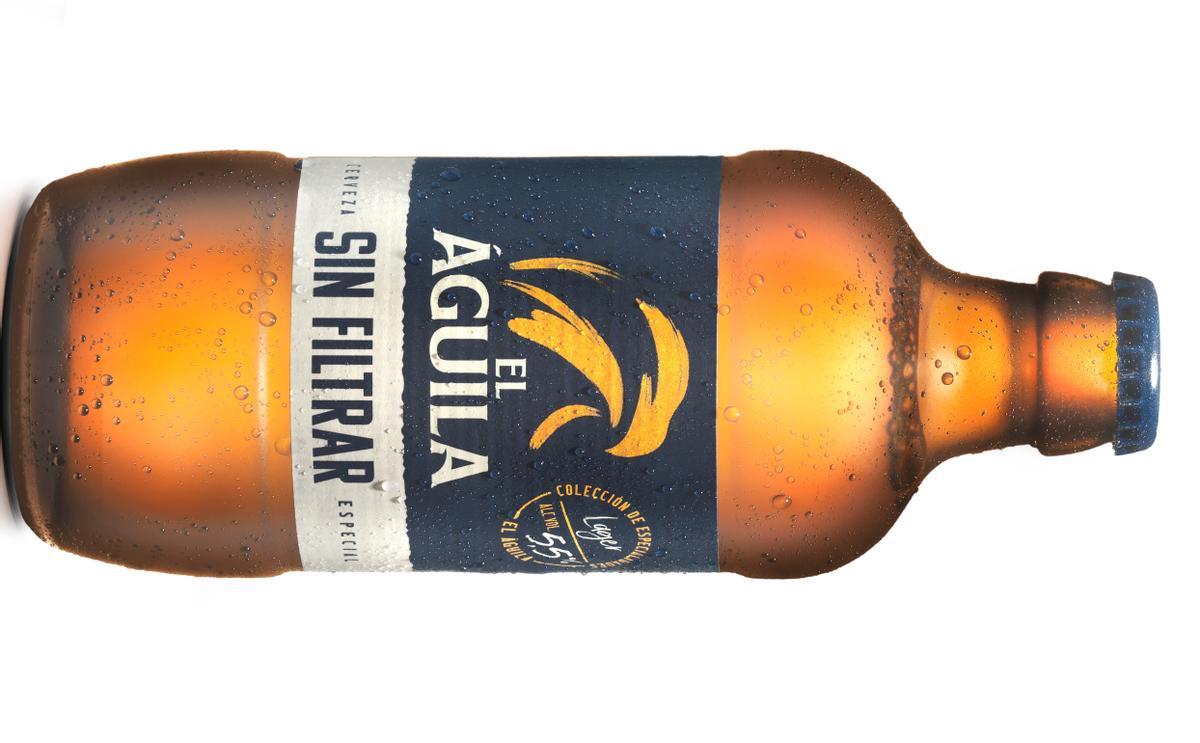 Cerveza sin filtrar de El Águila.