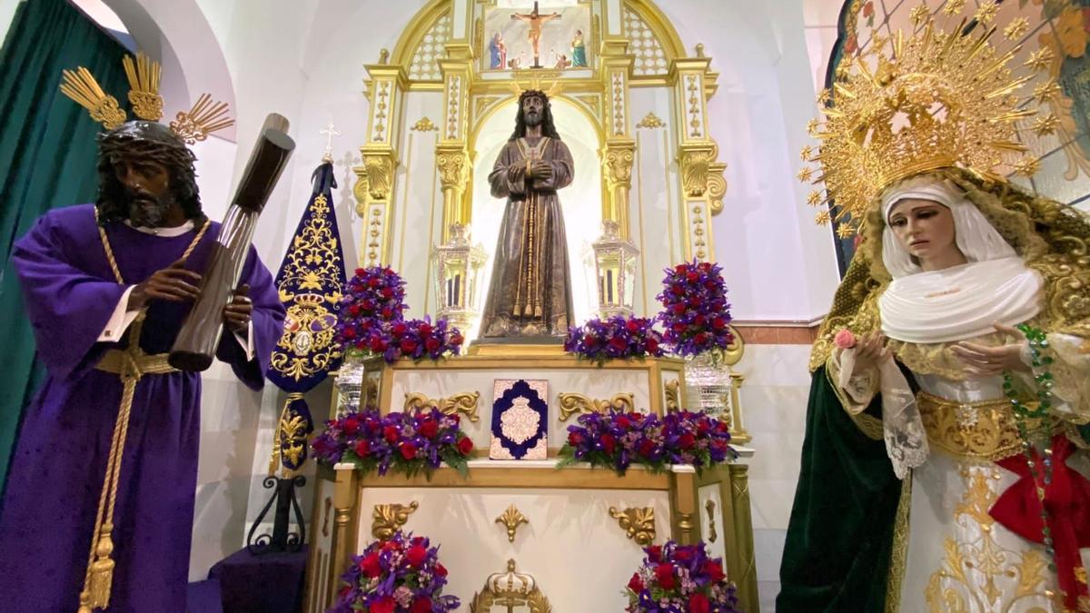 Nuestro Padre Jesús Cautivo, Nuestro Padre Jesús Nazareno y María Santísima de la Esperanza.