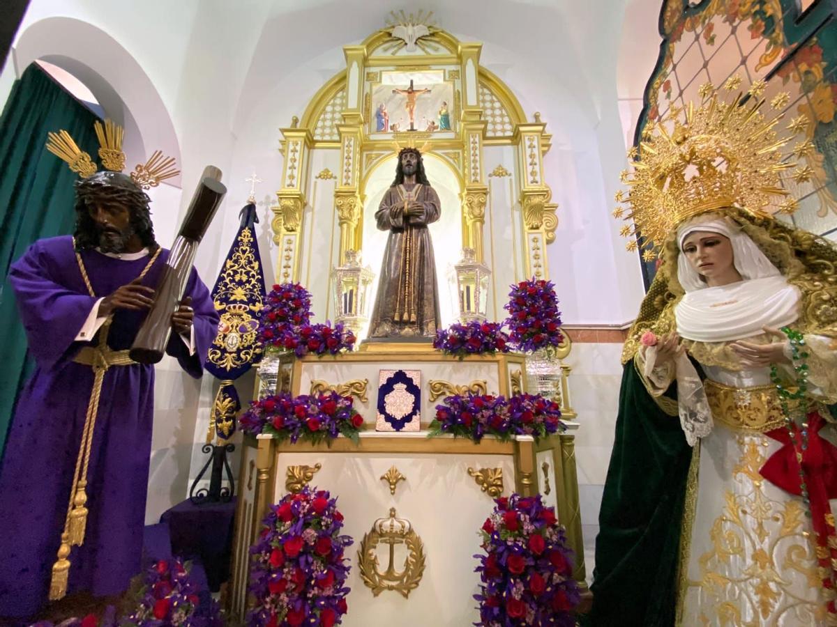 Nuestro Padre Jesús Cautivo, Nuestro Padre Jesús Nazareno y María Santísima de la Esperanza.