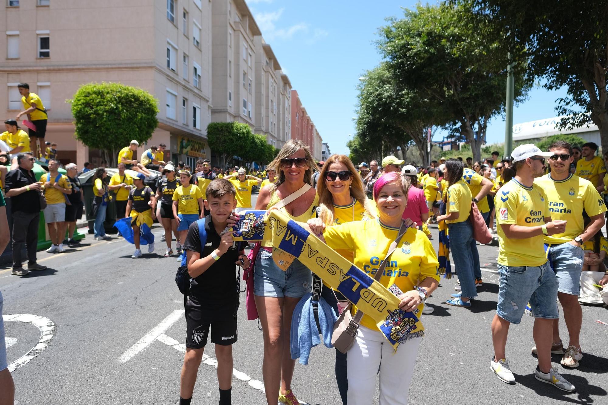 Ambientazo previo al UD Las Palmas - Deportivo Alavés