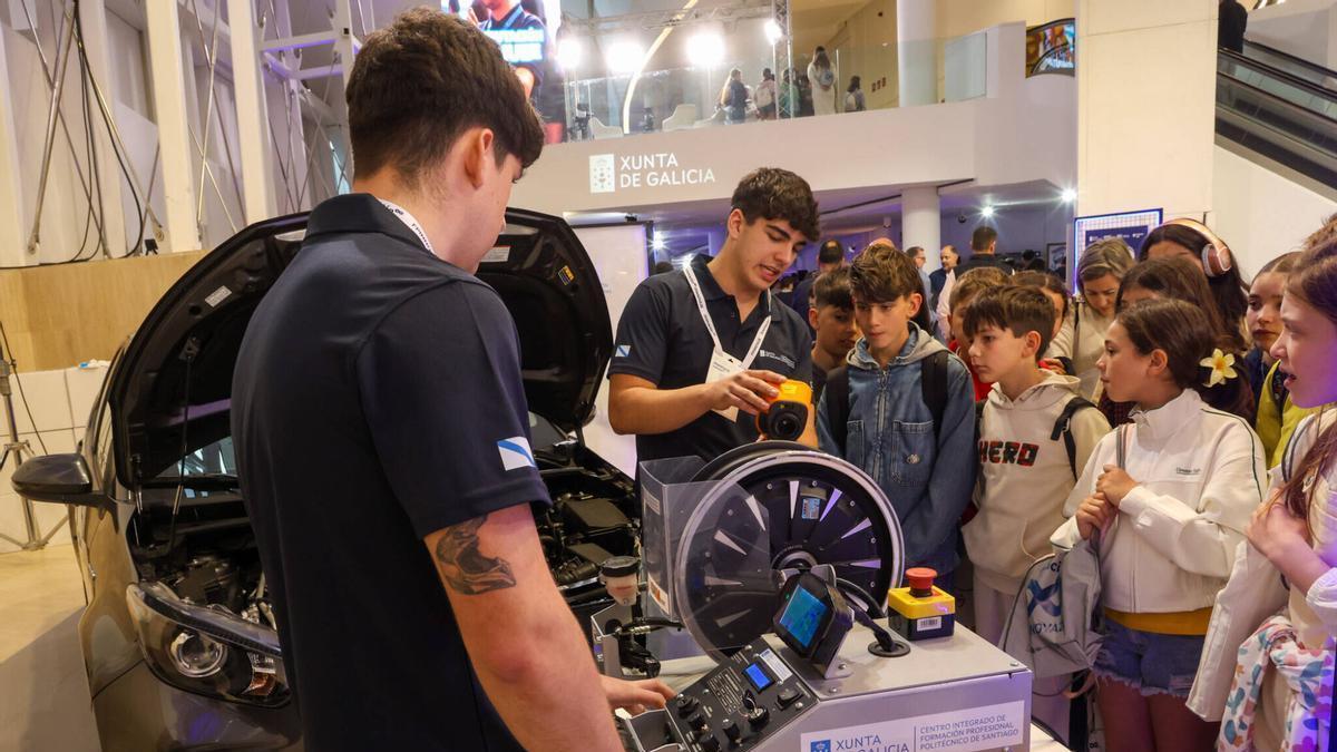 Muestra de trabajos en el primer día de FP Innova 2026.
