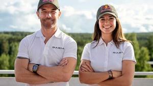 Loeb y Cristina Gutiérrez, el tandem de Dacia para el Dakar y el Mundial de rally-raid