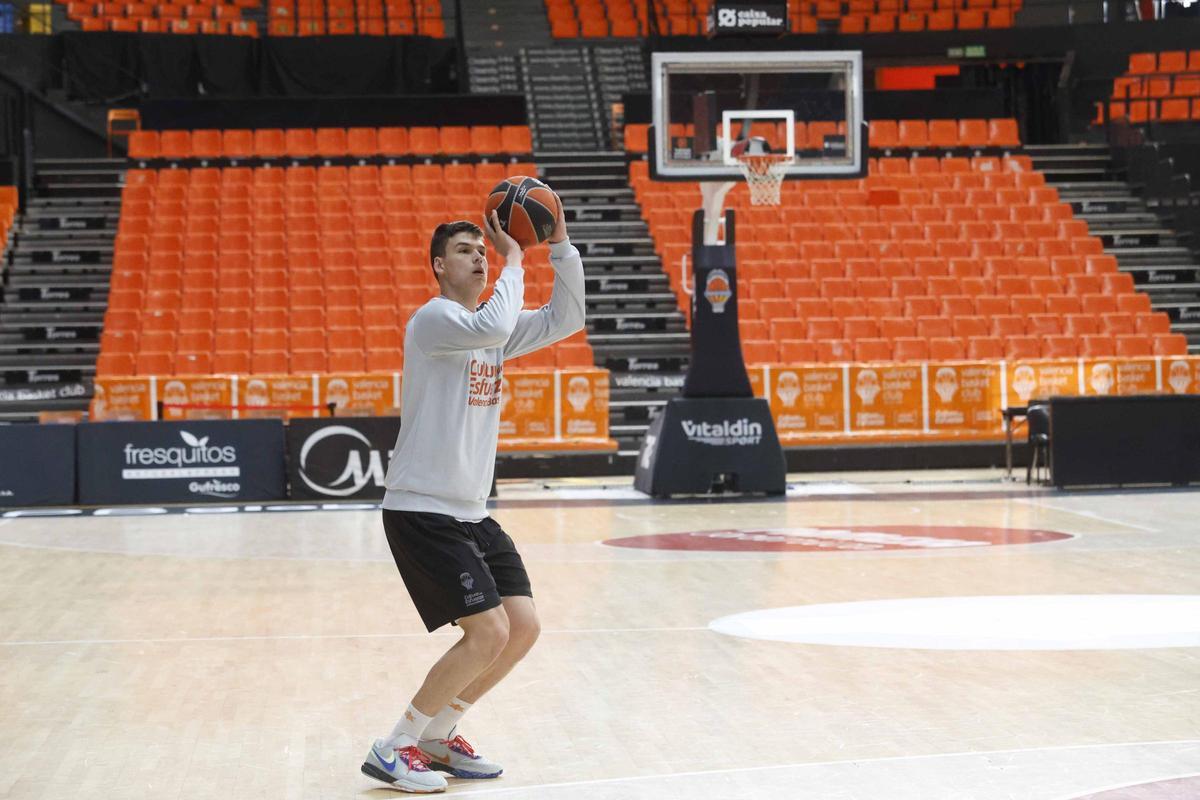 Entrenamiento Valencia Basket Club