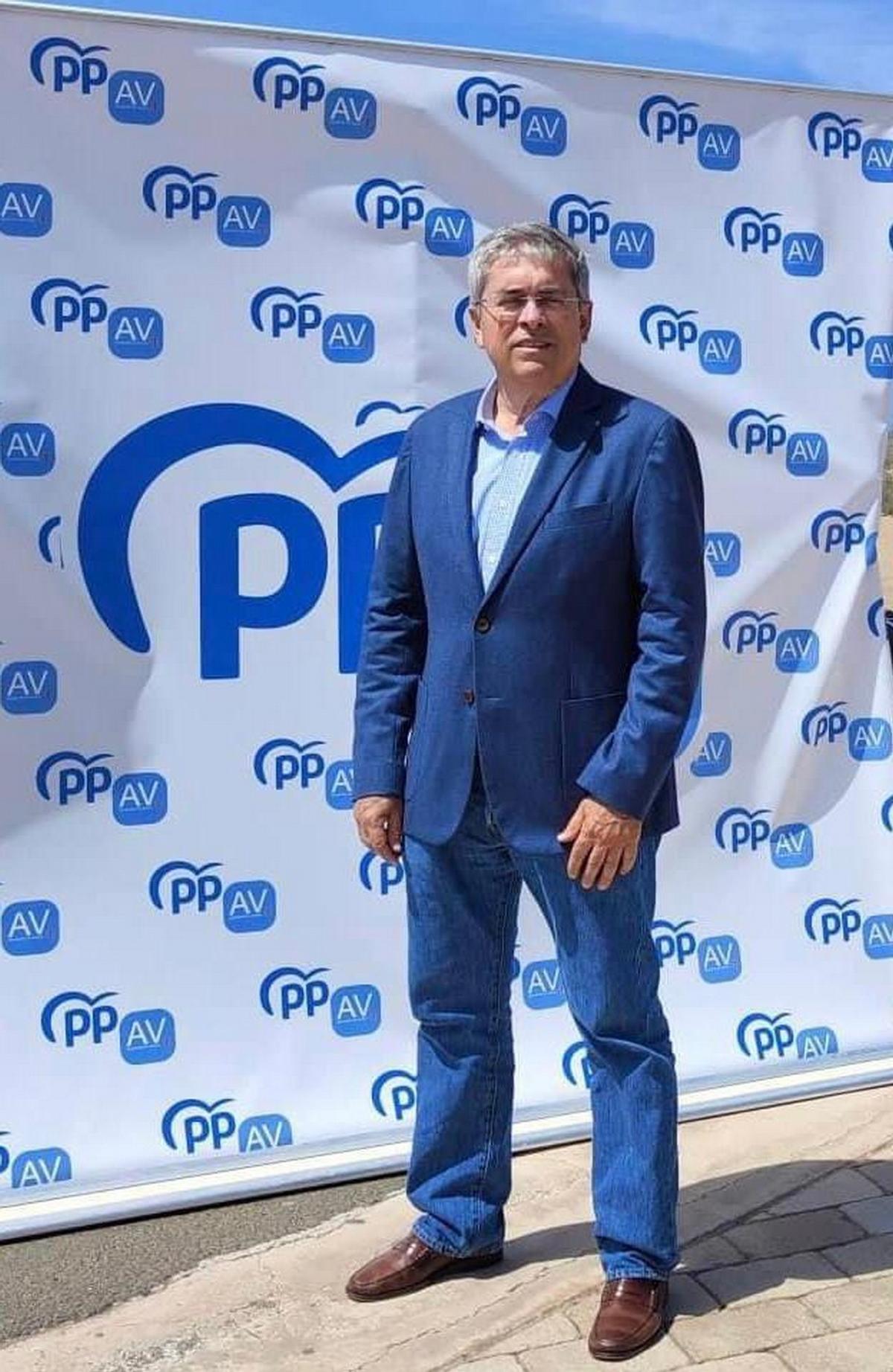 El candidato del Partido Popular a la Alcaldía de San Bartolomé de Tirajana, Marco Aurelio Pérez.