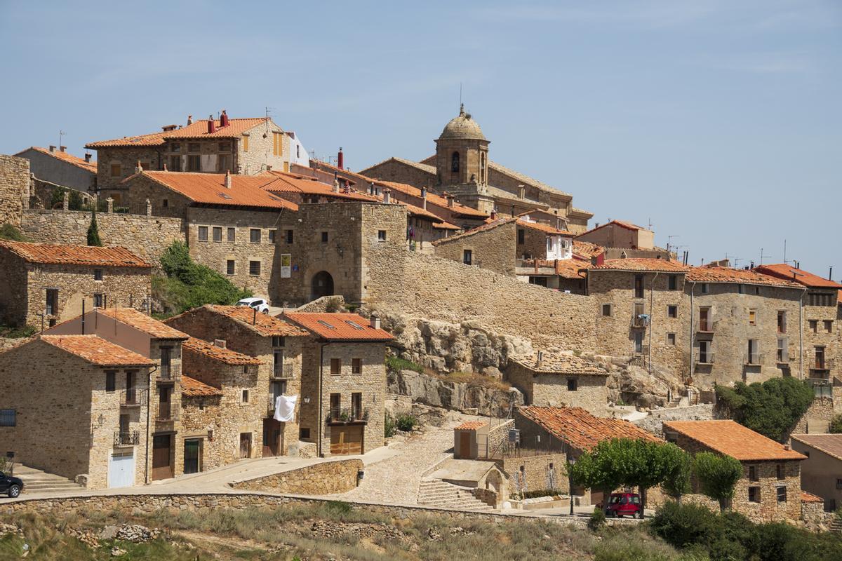 Puertomingalvo está considerado uno de los pueblos más bonitos de España.