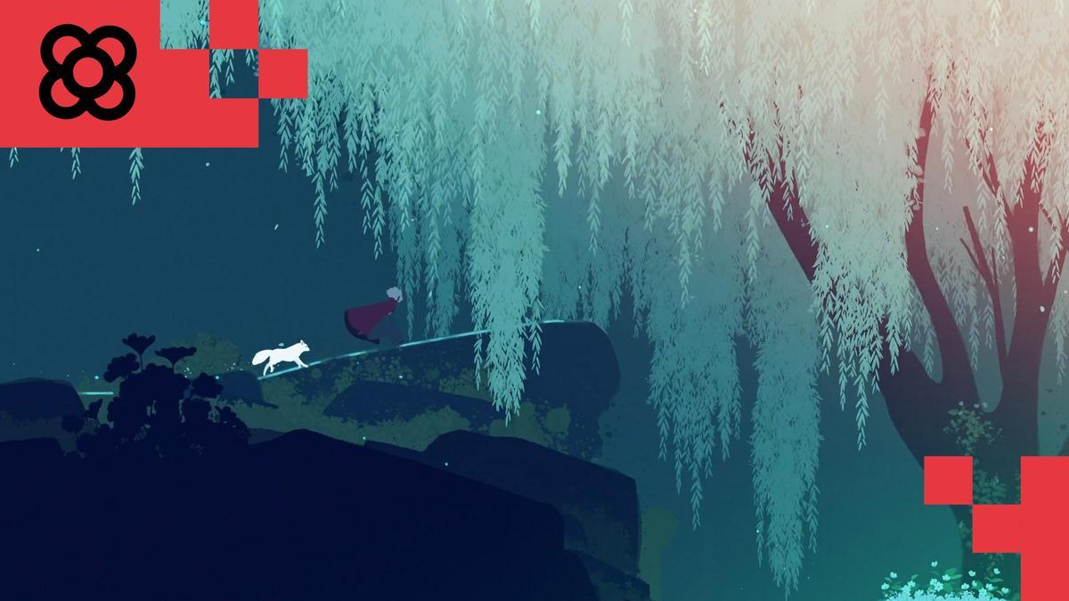 Una de las pantallas del videojuego Neva, de Nomada Studio.