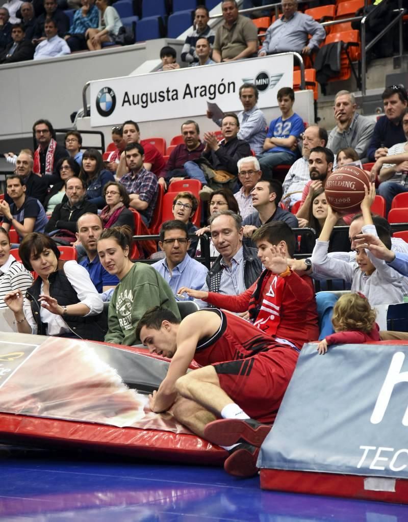 Las mejores imágenes del triunfo del CAI Zaragoza sobre el Sevilla (91-87)