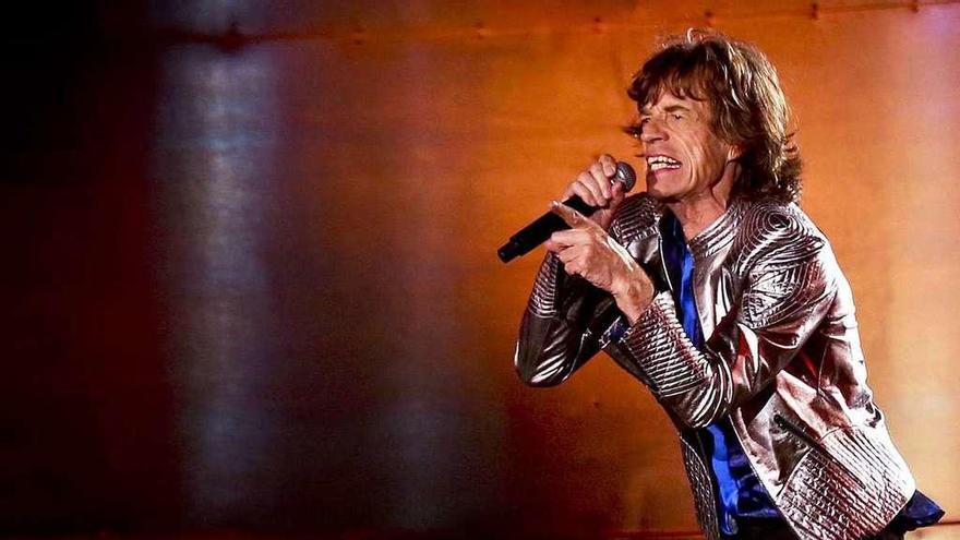 Jagger, durante un concierto en Lisboa en 2014.