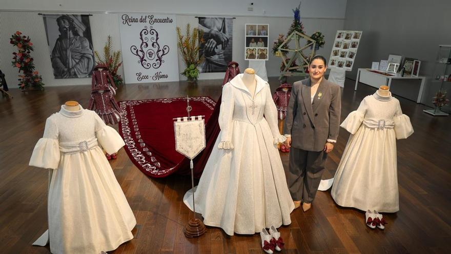 La Reina del Encuentro de Torrent revela cómo es su traje para el domingo de Resurrección