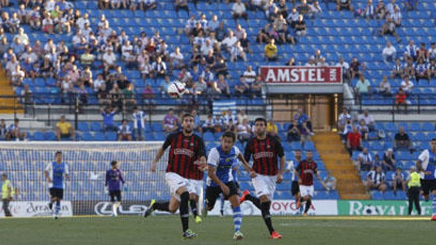 Cruel derrota del Hércules ante el Reus