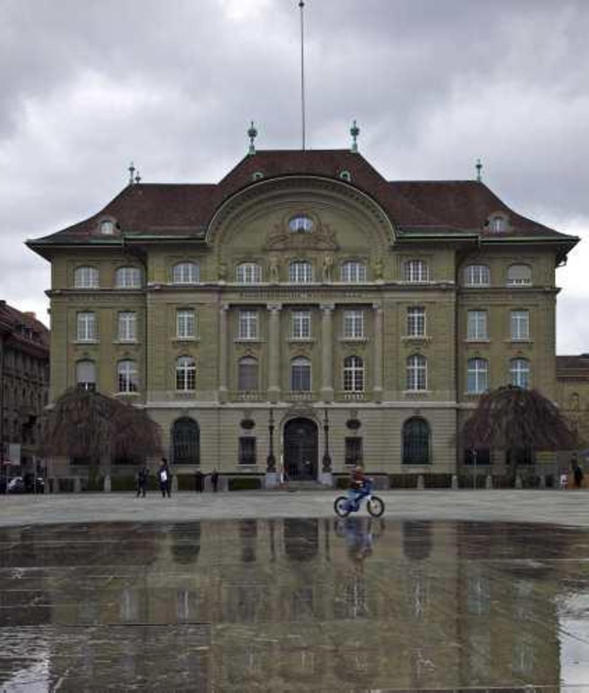 Sede social del Banco Nacional de Suíza.