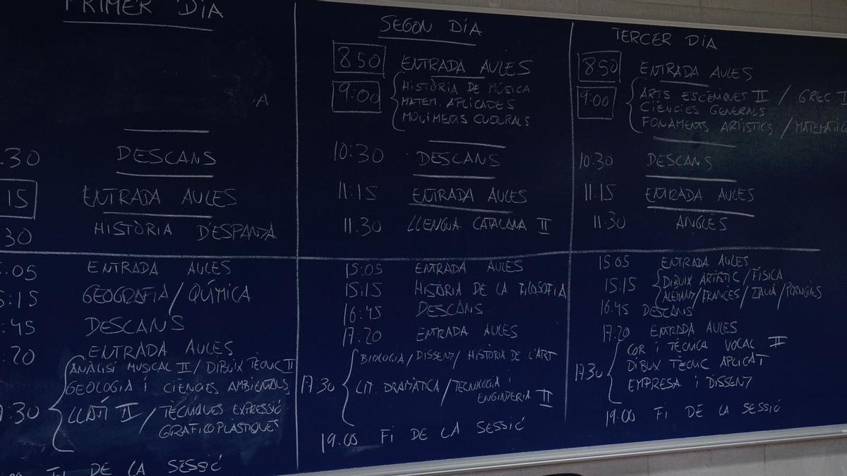 Selectividad 2025 en Mallorca: empiezan las pruebas de acceso a la universidad