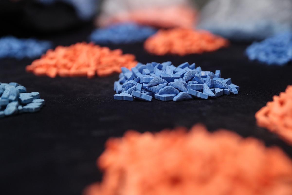 Pastillas de MDMA, un tipo de psicodélicos.