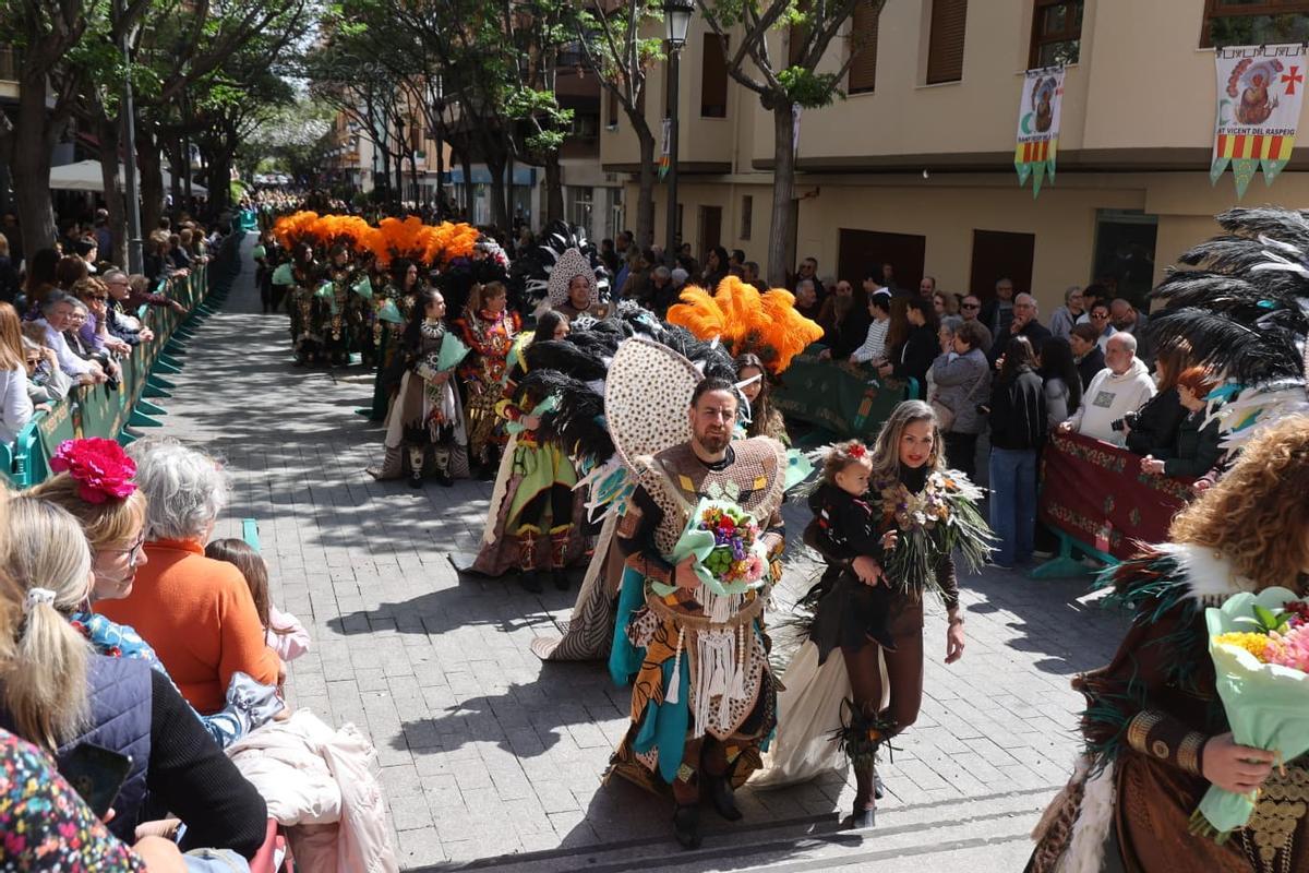 Así ha sido la ofrenda floral al patrón del municipio en San Vicente del Raspeig