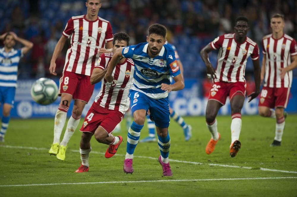 El Dépor empata en Riazor ante el Almería