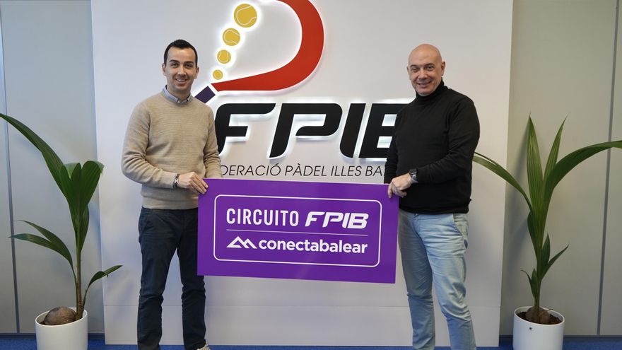 ConectaBalear renueva su patrocinio con la Federación Balear de Pádel