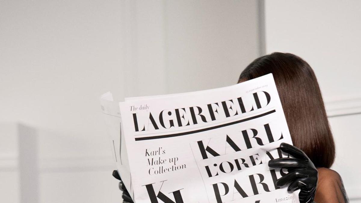 La colección de Karl Lagerfeld para L'Oréal será realidad