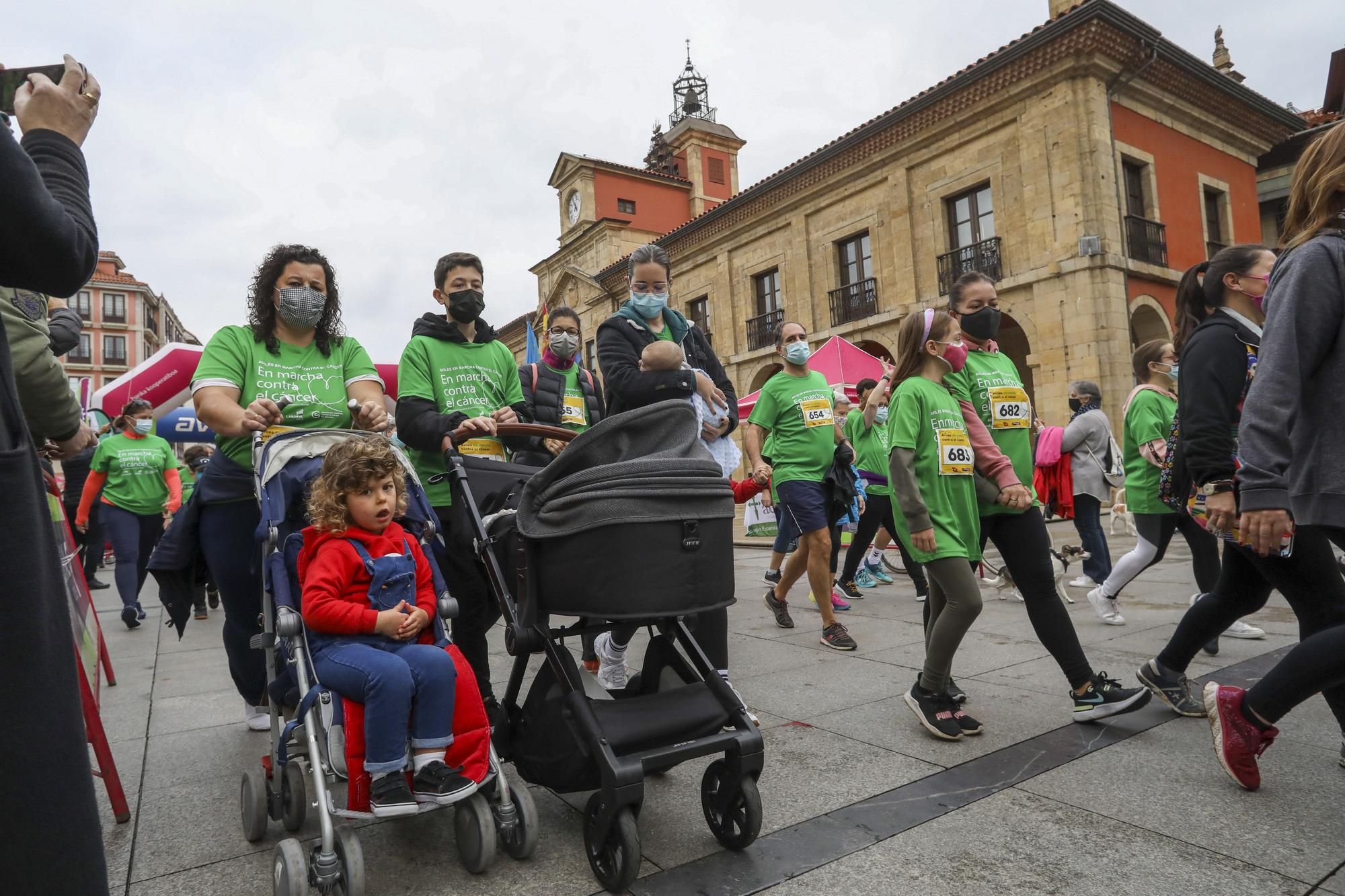 Marcha contra el cáncer de Avilés