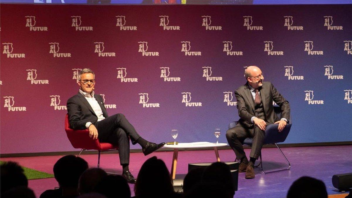 Víctor Font, durante la presentación