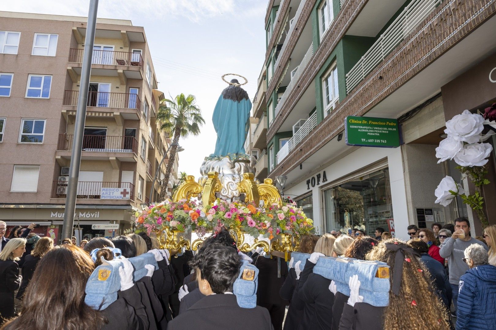 Las imágenes de la procesión del Encuentro del Domingo de Resurrección en Torrevieja