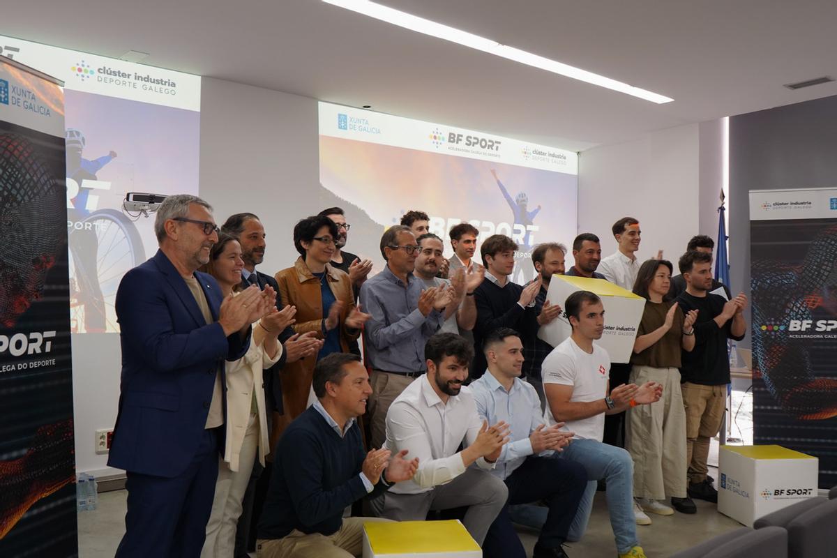 Los finalistas en la celebración del 'Startup Day'.