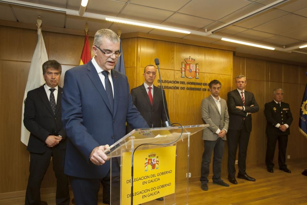 Toma de posesión del nuevo jefe de la Policía