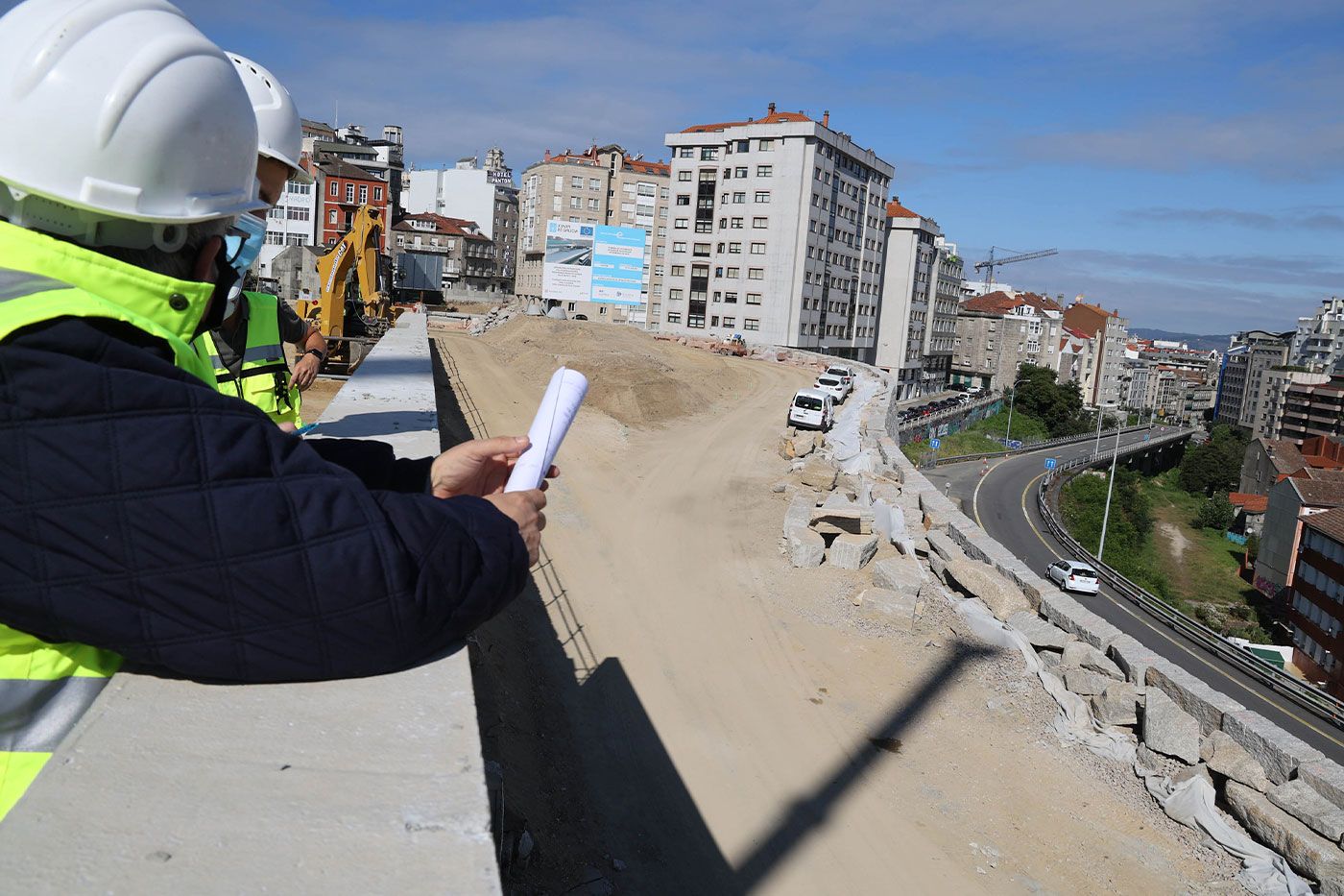 Futuro ramal de acceso en superficie desde la AP-9