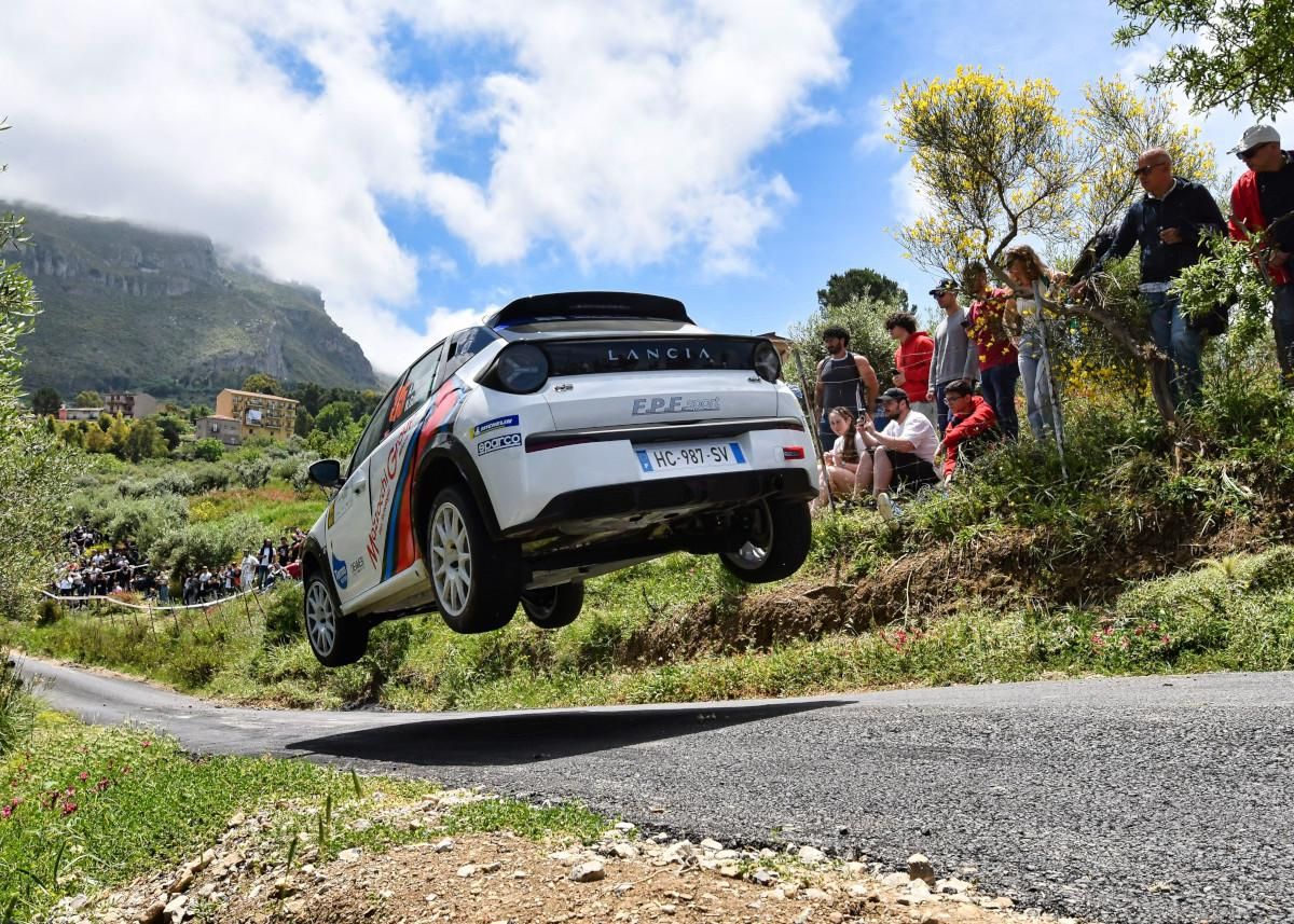 ElLancia Ypsilon Rally4 HF en el Rally Targa Florio