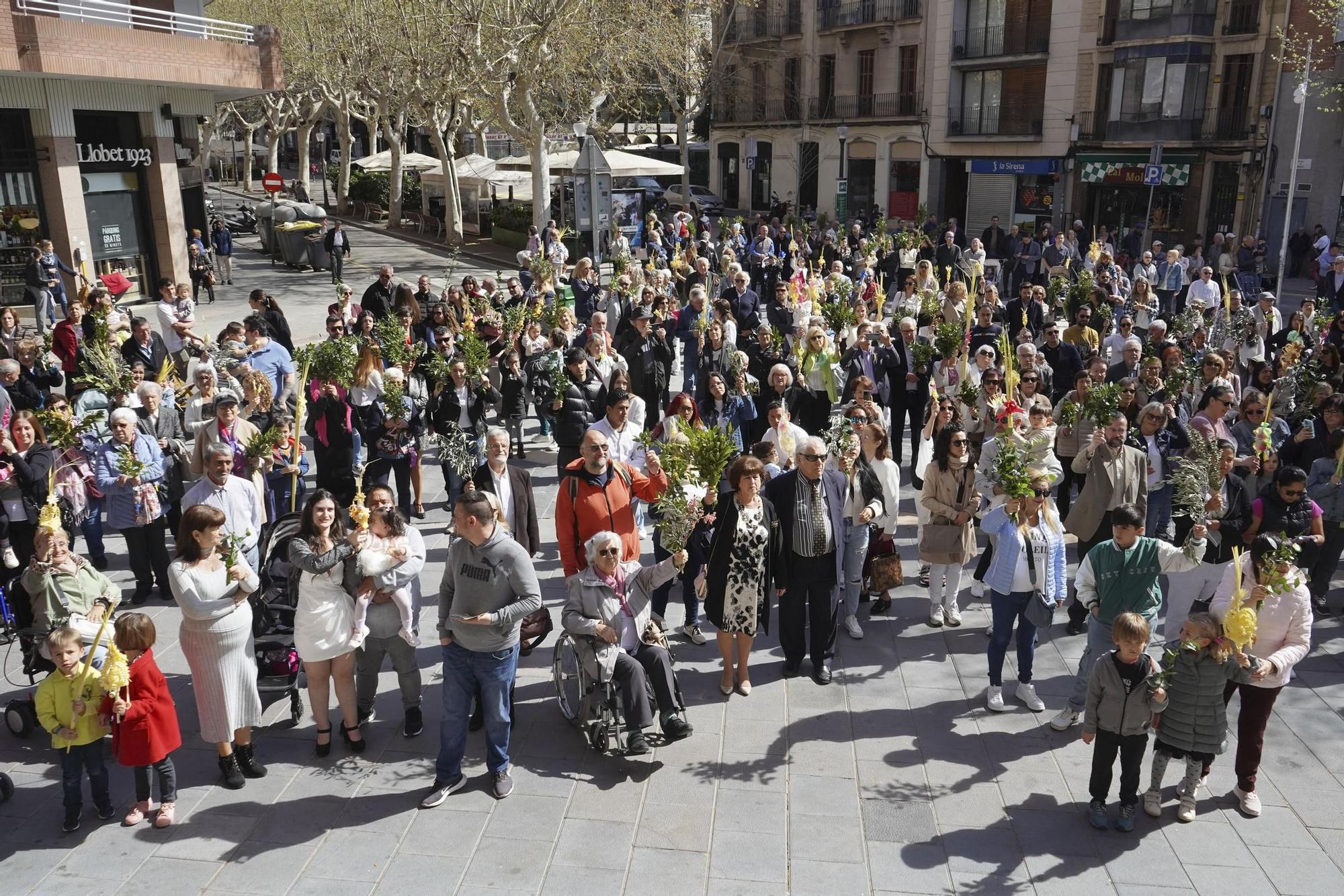 Imatges de la benedicció de Rams a Manresa