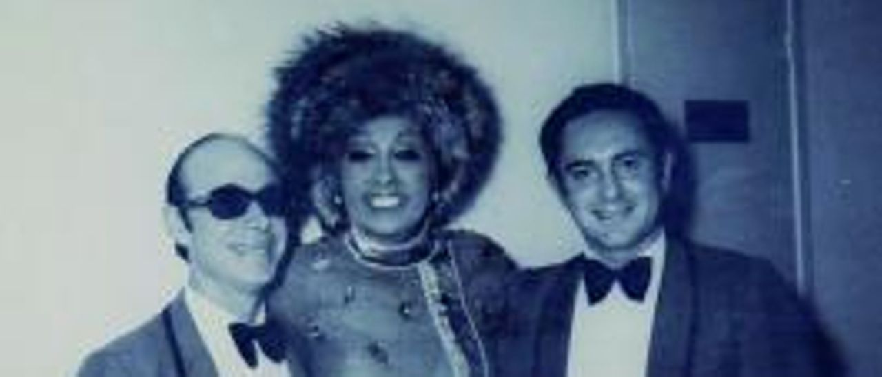 Josephine Baker actuó en 1965.