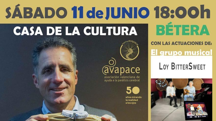 Bétera celebra este domingo la X Marcha Cicloturista de AVAPACE apadrinada por Miguel Induráin