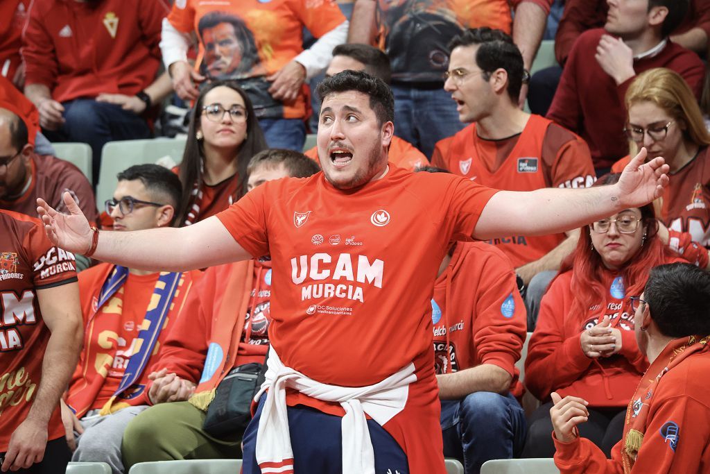 Tragedia en el Palacio: El UCAM Murcia pierde con un triple a falta de ocho décimas