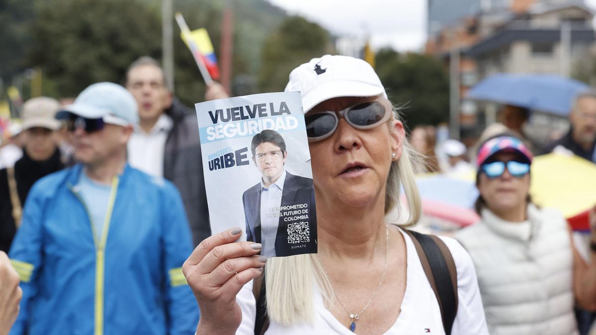 Atentado contra Miguel  Uribe Turbay, aspirante presidencial del partido uribista Centro Democrático