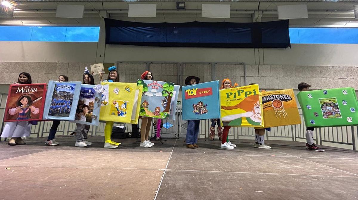 Disfraz de películas en Calatorao.