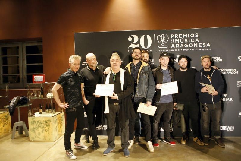 Nominados a los Premios de la Música Aragonesa