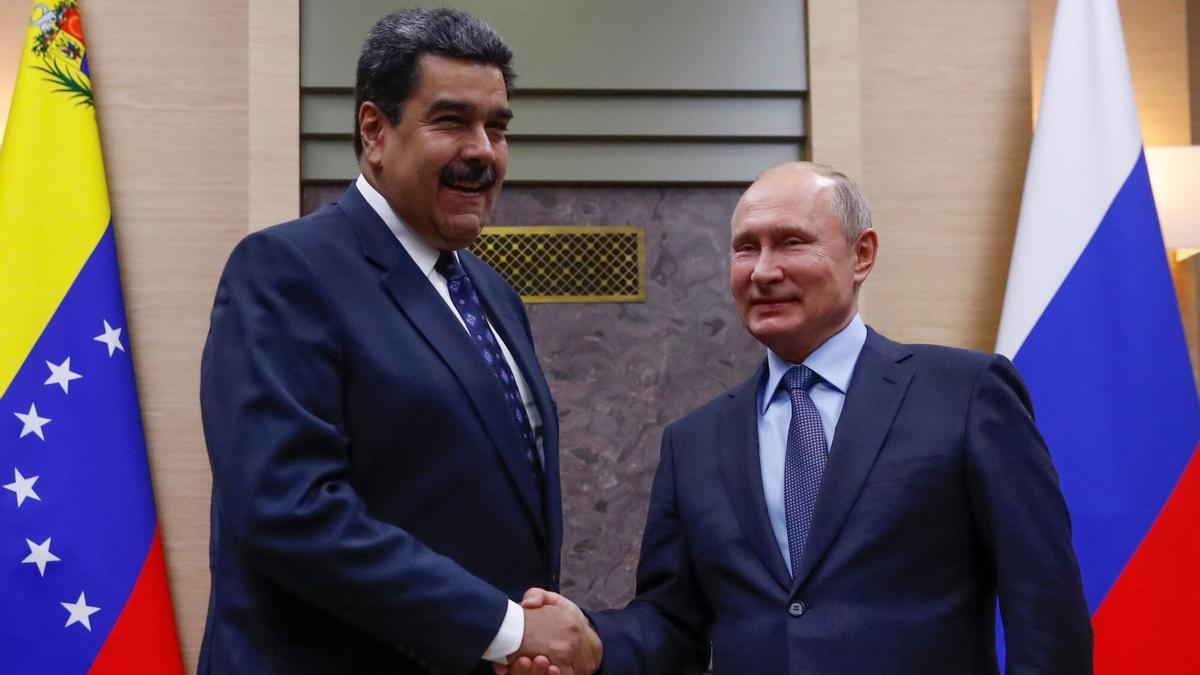 Nicolás Maduro y Vladímir Putin, en una imagen de archivo.