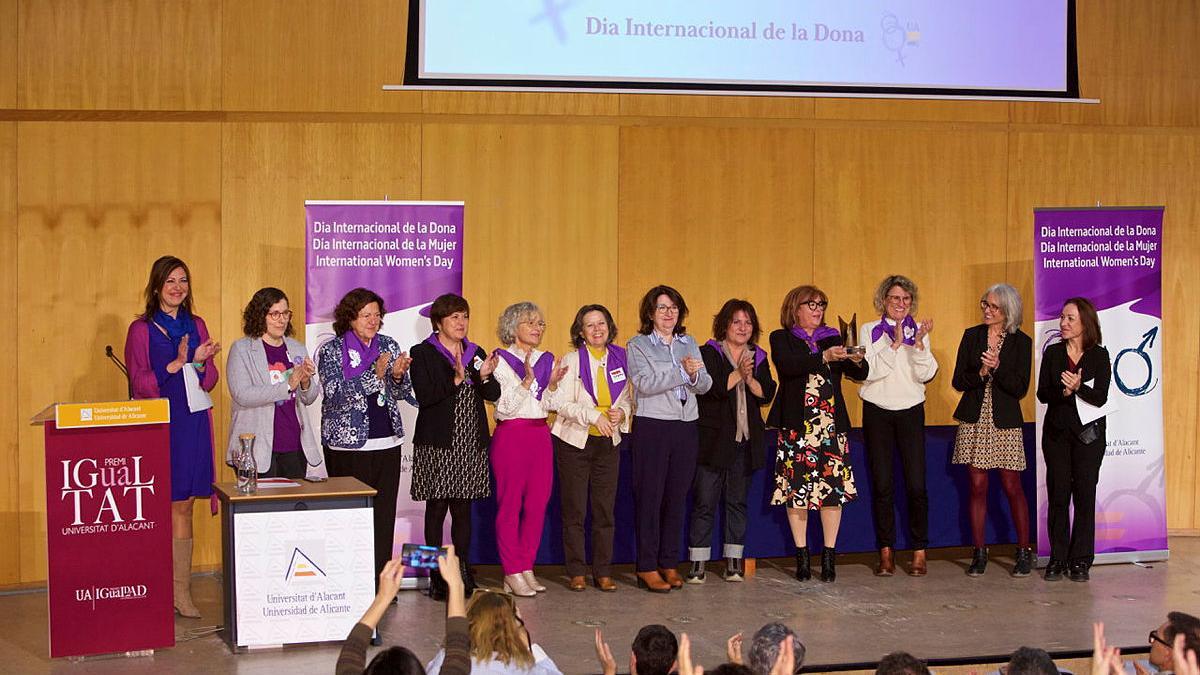 Ceremonia de entrega del Premio Igualdad 2024 en la Universidad de Alicante