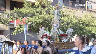 Procesión en Honor a la Virgen de la Asunción y Ofrenda de Flores de Altozano