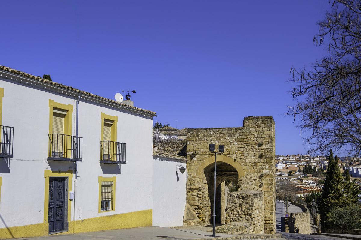 Restos de la muralla medieval de Úbeda.