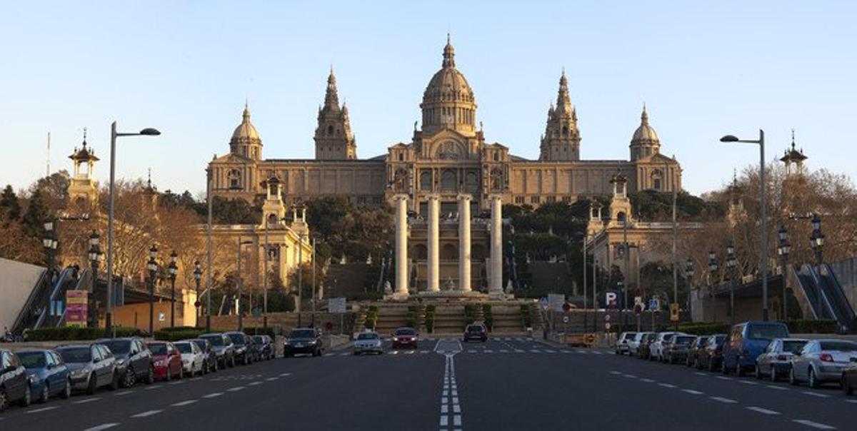 El Museu Nacional d'Art de Catalunya (MNAC).