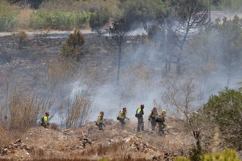 Incendio en Portman