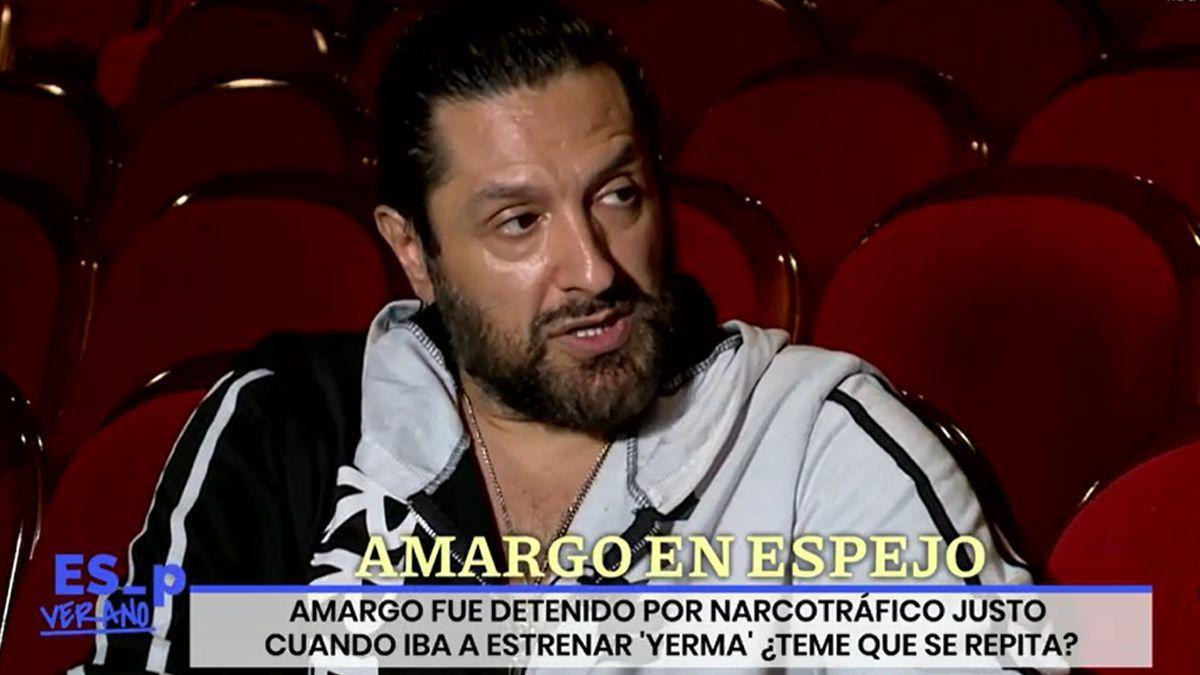 Rafael Amargo habla en 'Espejo público' de su detención: &quot;Es un tema político, hay manos negras&quot;.