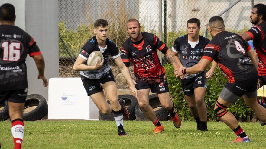 Trabajada victoria del CR Inter Alpesa "A" en el complicado campo del CAU Valencia Energing (17-32)