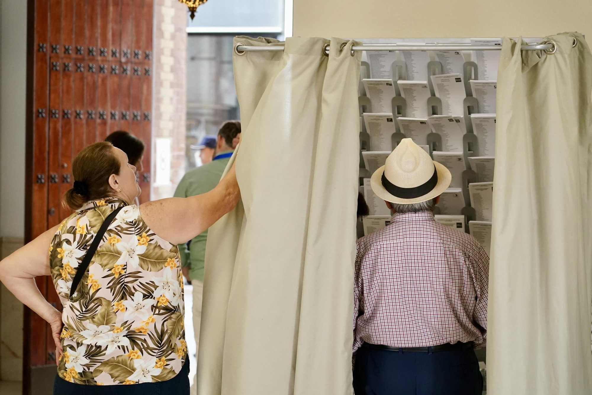 La jornada electoral del 9J al Parlamento Europeo en Málaga, en imágenes