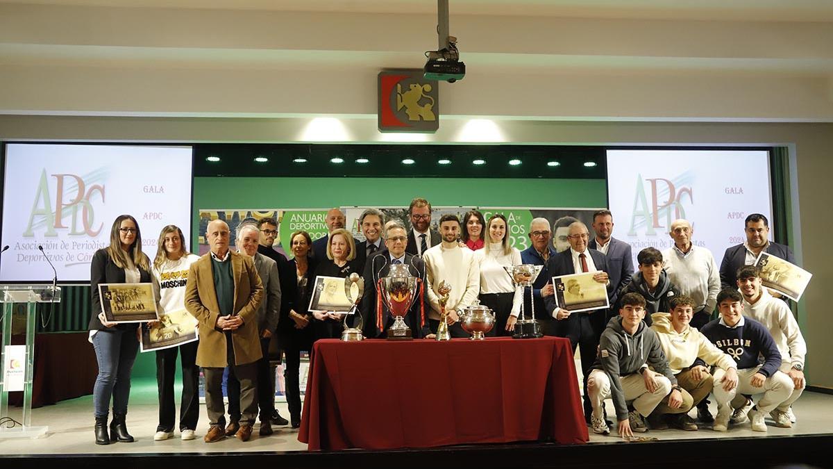 La gala de premios de la Asociación de la Prensa Deportiva de Córdoba, en imágenes