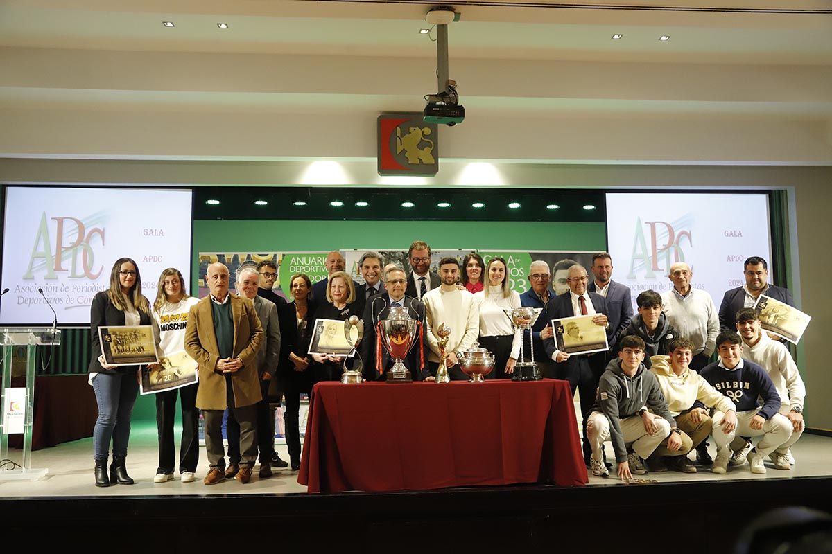 La gala de premios de la Asociación de la Prensa Deportiva de Córdoba, en imágenes