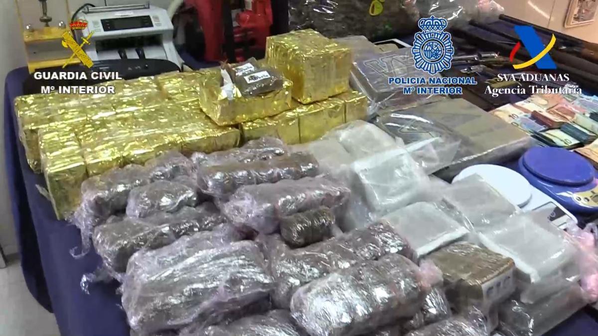 La mayor operación antidroga del año en Balears: 42 detenidos y 47 kilos de cocaína