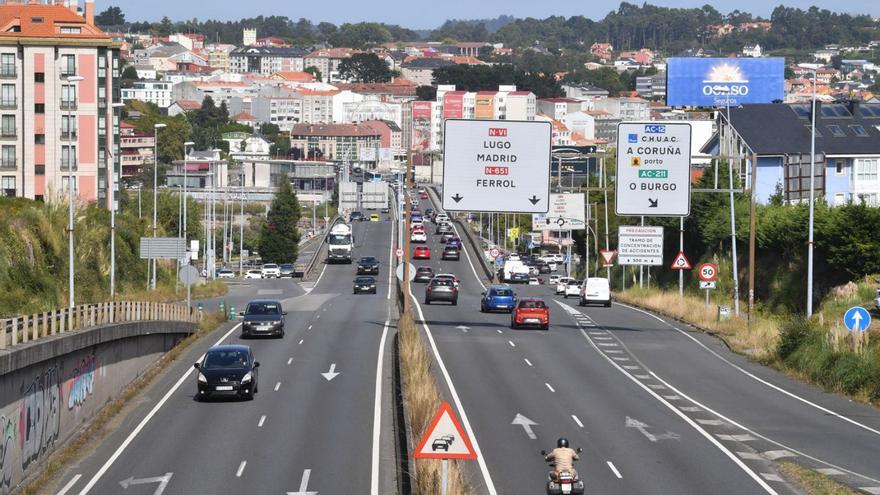 La Xunta insta a plantar especies “autóctonas” en las medianas y rotondas de A Pasaxe, entre A Coruña y Oleiros