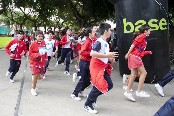 01.02.19. Las Palmas de Gran Canaria. Carrera Solidaria Colegio Arenas. Parque Juan Pablo II.  Foto Quique Curbelo